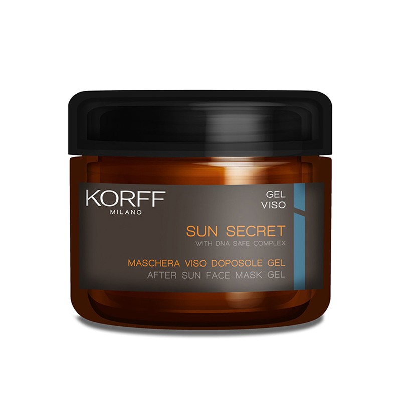 Korff Sun Secret Maschera doposole in gel per il viso 70 ml