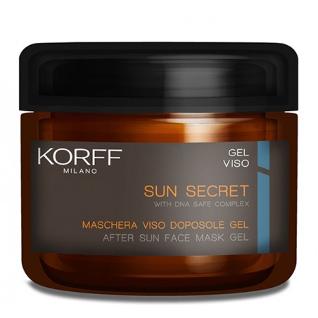 Korff Sun Secret Maschera doposole in gel per il viso 70 ml