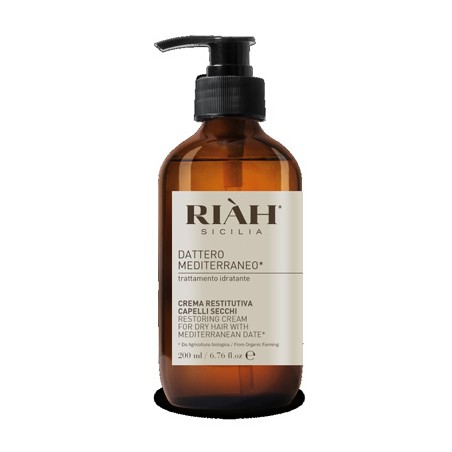 Azienda Agr. Zighidi Riah Dattero Crema Restitutiva Capelli Secchi 200 Ml