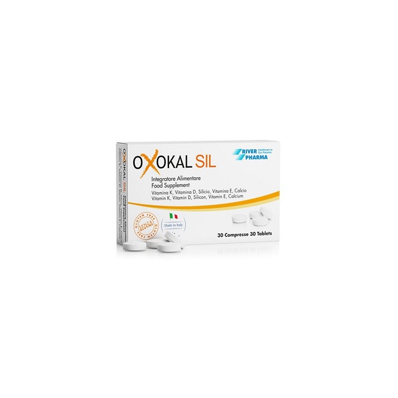 River Pharma Oxokal Sil 30 Compresse Astuccio 21 G