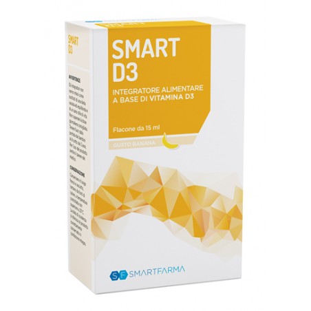 Smartfarma Smart D3 Gocce 15 Ml Gusto Banana