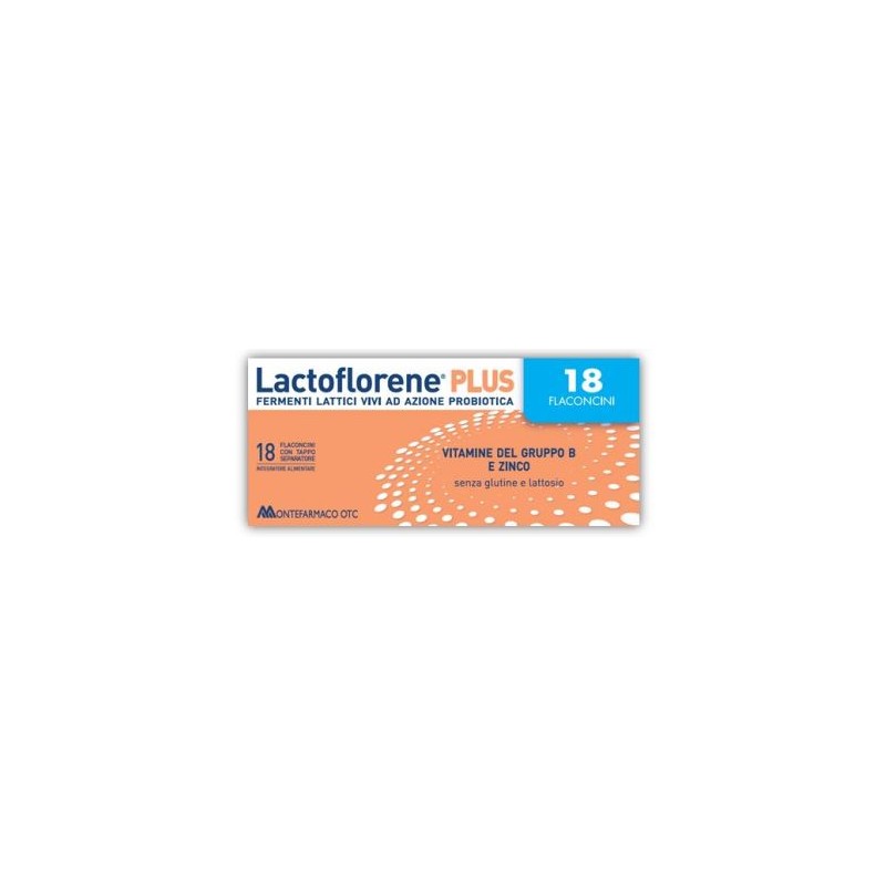 Montefarmaco Otc Lactoflorene Plus 18 Flaconi 180 Ml