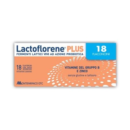 Montefarmaco Otc Lactoflorene Plus 18 Flaconi 180 Ml