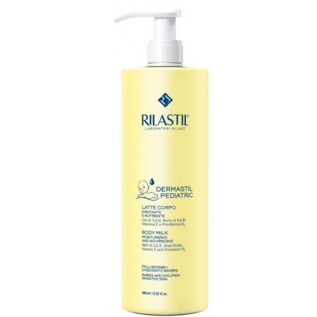 Ist. Ganassini Rilastil Dermatologica Pediatric Latte Corpo Idratante Nutriente 400 Ml