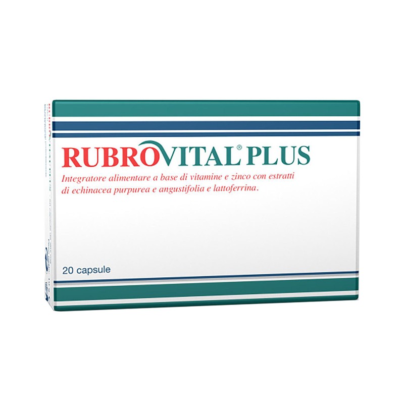 Piam Farmaceutici Rubrovital Plus 20 Capsule