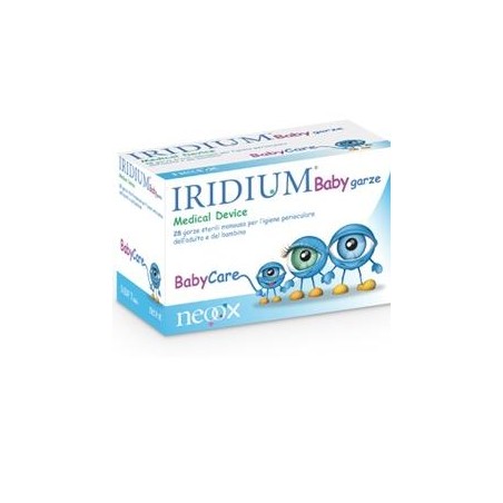 Fidia Farmaceutici Garza Oculare Medicata Iridium Baby 28 Pezzi