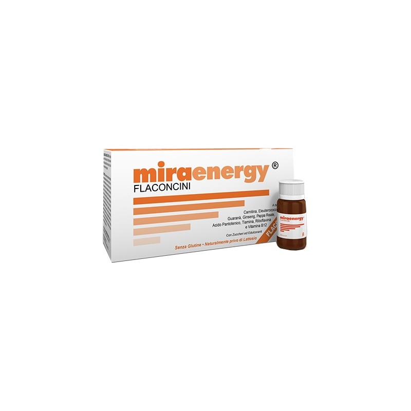 Miraenergy Integratore energetico 10 flaconcini x 10 ml