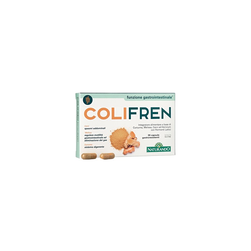 Naturando Colifren 30 Capsule Vegetali Gastroresistenti