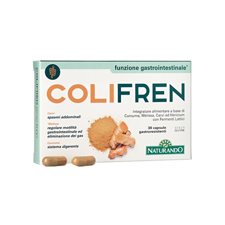 Naturando Colifren 30 Capsule Vegetali Gastroresistenti