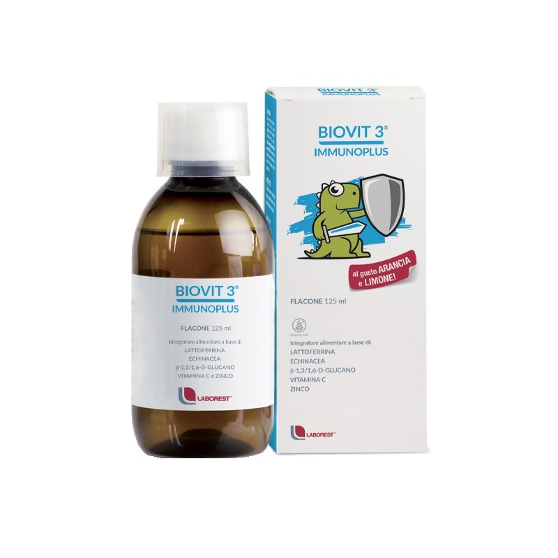 Uriach Italy Biovit 3 Immunoplus 125 Ml