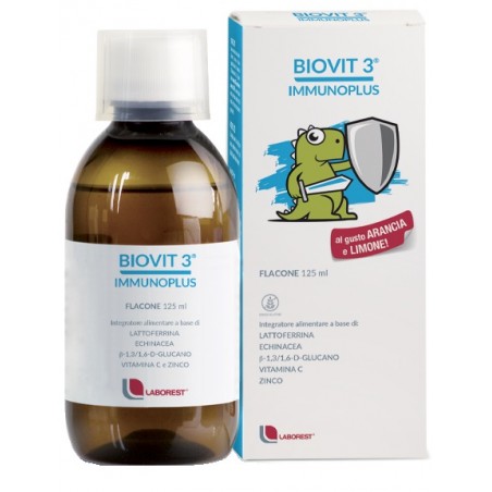 Uriach Italy Biovit 3 Immunoplus 125 Ml