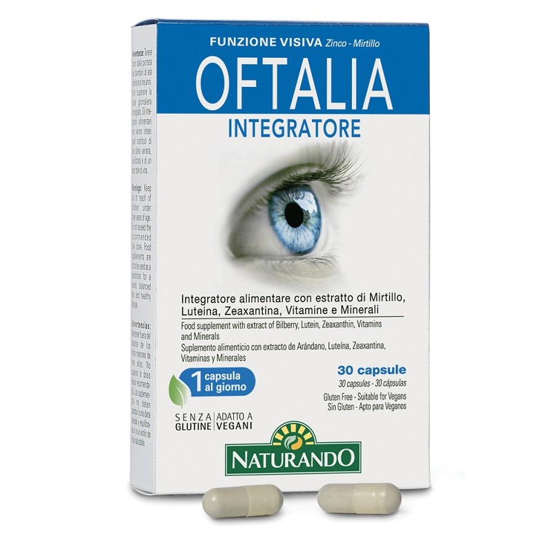 Naturando Oftalia Integratore 30 Capsule