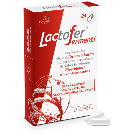 Paladin Pharma Lactofer Fermenti 24 Capsule