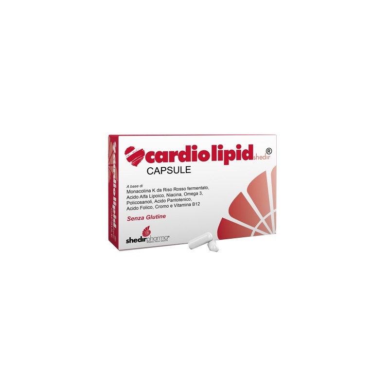 Cardiolipidshedir Integratore per il benessere cardiovascolare 30 Capsule