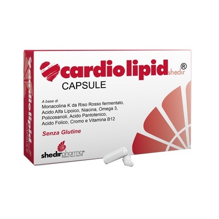 Cardiolipidshedir Integratore per il benessere cardiovascolare 30 Capsule