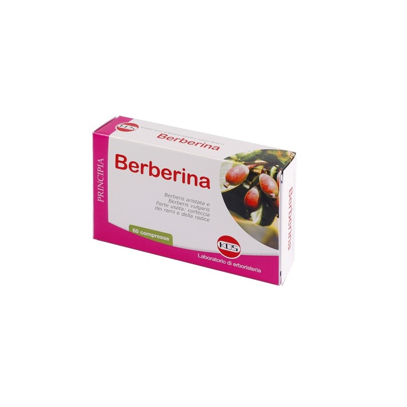 Kos Berberina Da Berberis Vulgaris Estratto Secco 60 Compresse