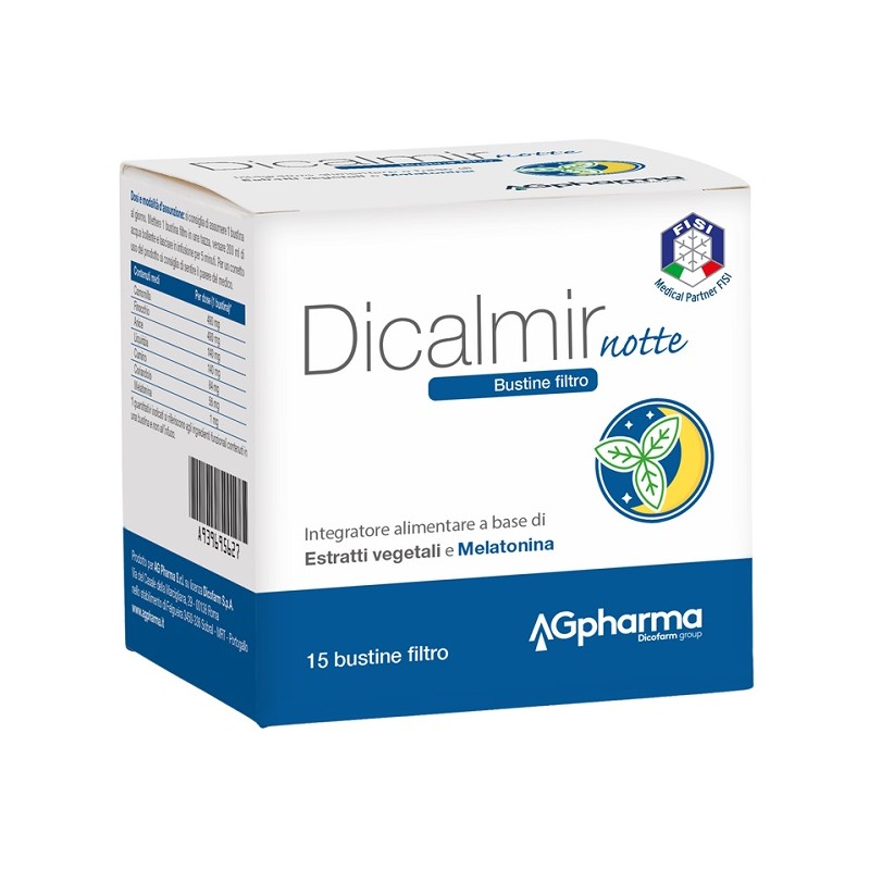 Ag Pharma Dicalmir Notte 15 Filtri