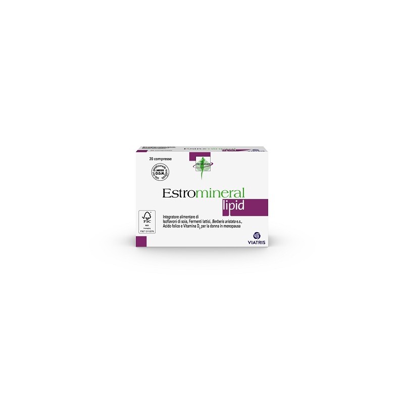 Meda Pharma Estromineral Lipid 20 Compresse