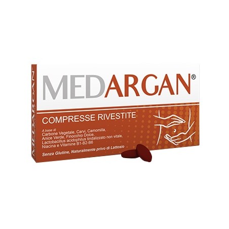 Medargan Integratore per la digestione e il benessere gastrointestinale 30 Compresse