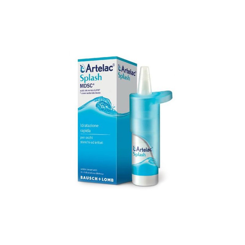 Bausch & Lomb-iom Artelac Splash Gocce Oculari 10 Flaconcini Monodose 0,5 Ml