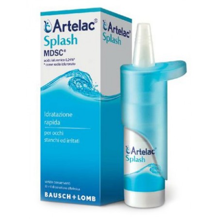 Bausch & Lomb-iom Artelac Splash Gocce Oculari 10 Flaconcini Monodose 0,5 Ml