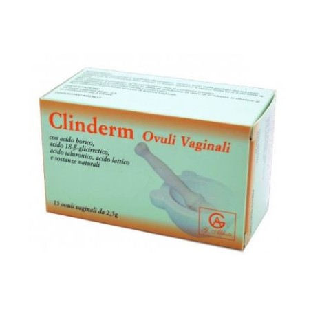 Abbate Gualtiero Clinderm 15 Ovuli Vaginali 2,5 G