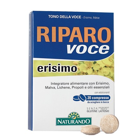 Naturando Riparo Voce Erisimo 20 Compresse