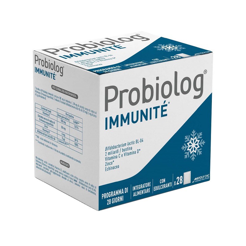 Mayoly Italia Probiolog Immunite' 28 Bustine Da 3,3 G