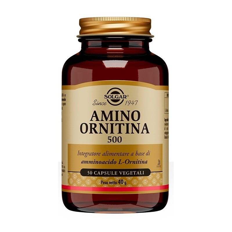 Solgar It. Multinutrient Amino Ornitina 500 50 Capsule Vegetali