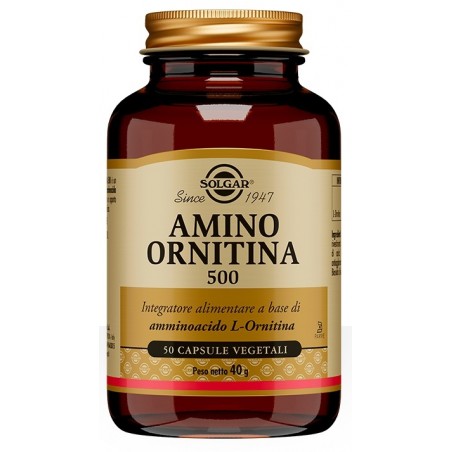 Solgar It. Multinutrient Amino Ornitina 500 50 Capsule Vegetali