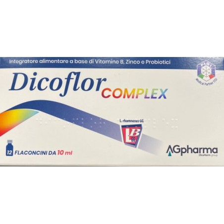 Dicoflor Complex per il sistema immunitario 12 flaconcini da 10 ml