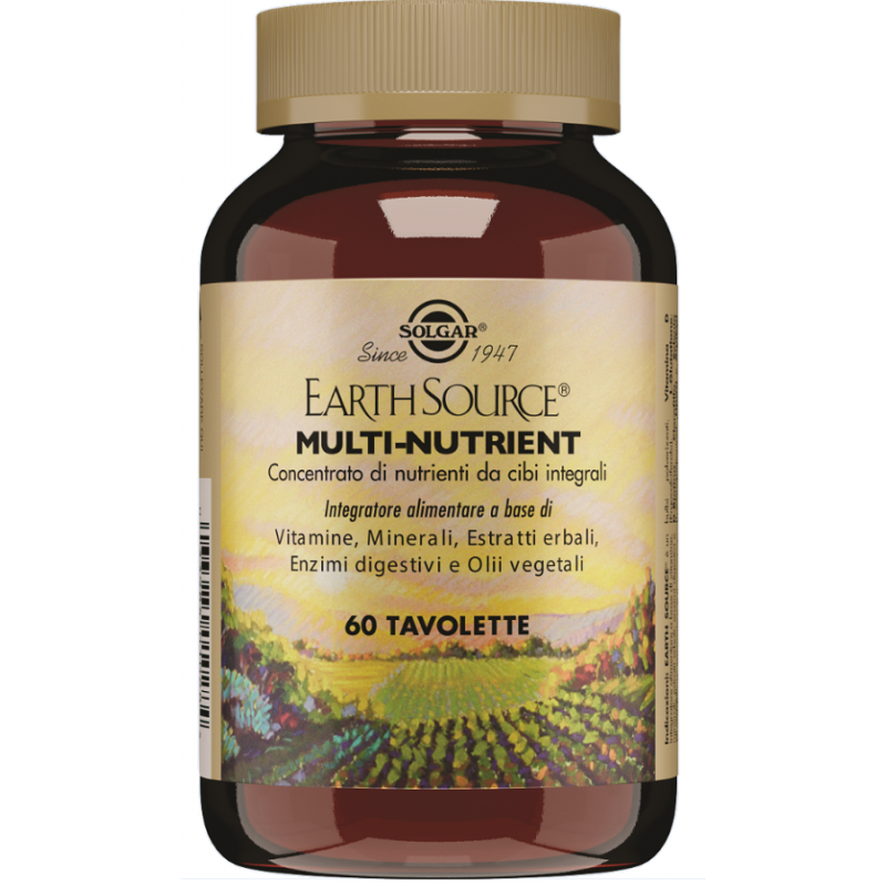 Solgar It. Multinutrient Earth Source Multi-nutrient 60 Tavolette