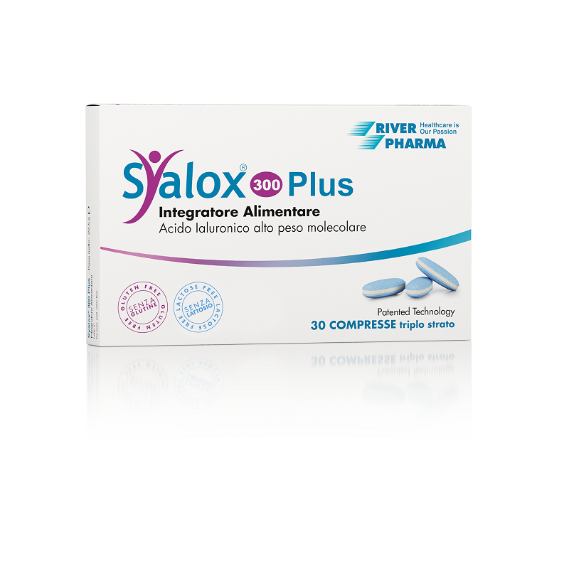 River Pharma Syalox 300 Plus 30 Compresse Triplo Strato