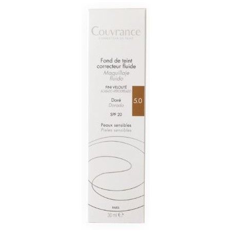 Eau Thermale Avene Couvrance Fondotinta Dorato 30 Ml