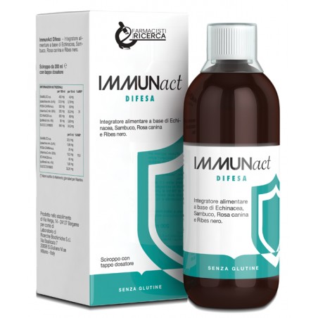 sciroppo immunact per adulti e bambini 200 ml