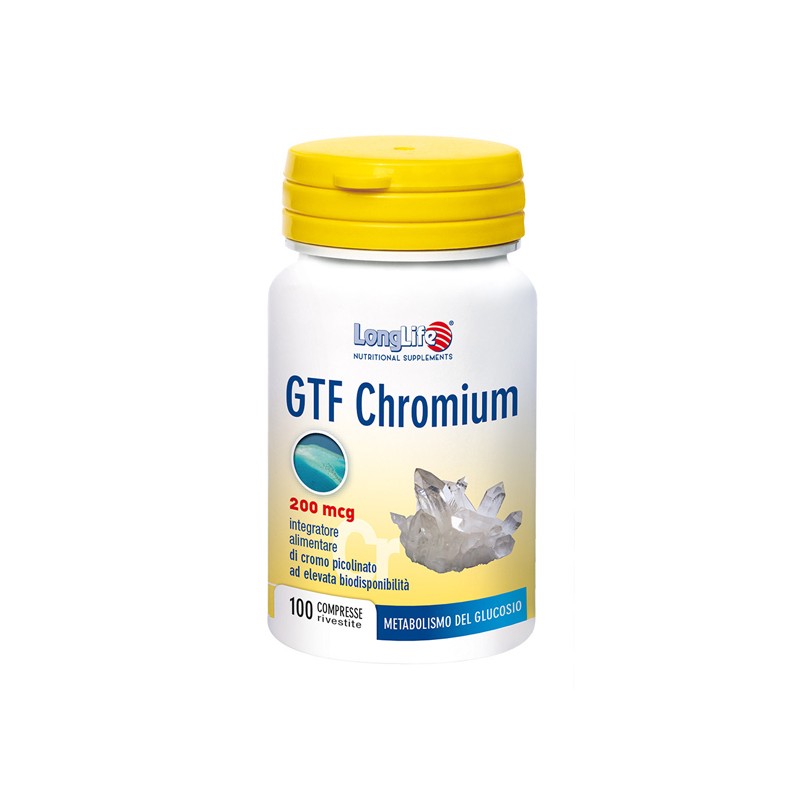 Longlife Gtf Chromium 100 Compresse