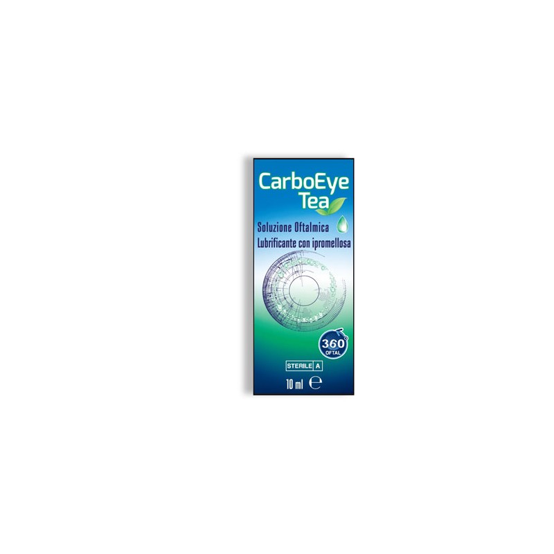 360 Oftal Carboeye Tea Soluzione Oftalmica Lubrificante Con Ipromellosa 10 Ml