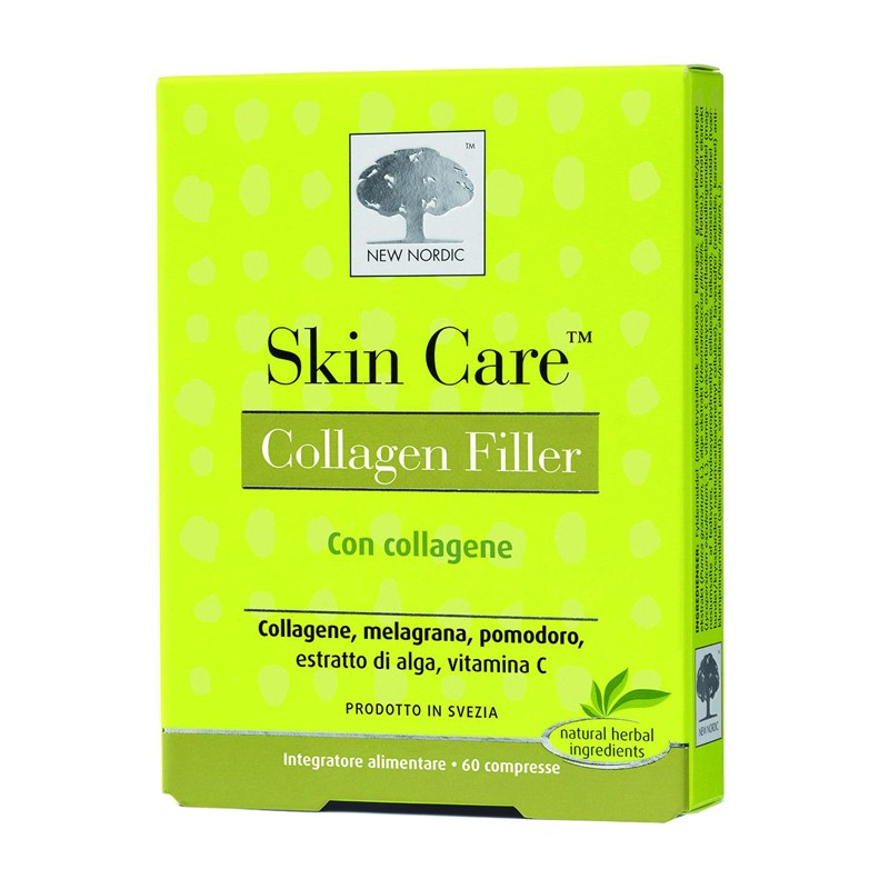 New Nordic Skin Care Collagen Filler 60 Compresse