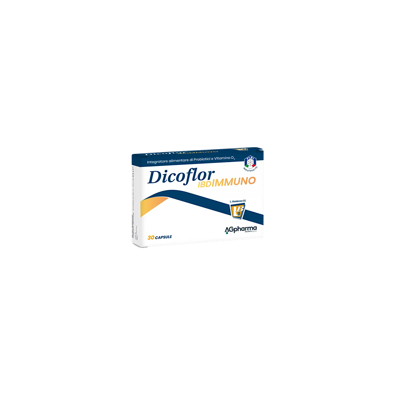 Dicoflor Ibdimmuno per la flora batterica intestinale 30 capsule