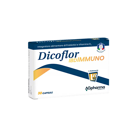 Dicoflor Ibdimmuno per la flora batterica intestinale 30 capsule