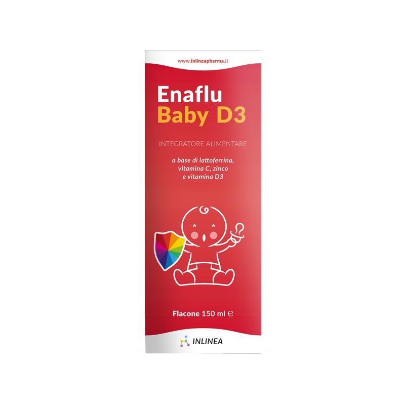 Inlinea Enaflu Baby D3 Soluzione Orale 150 Ml