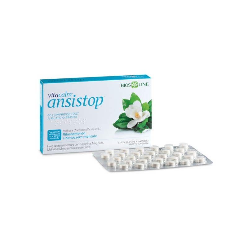 Bios Line Vitacalm Ansistop 60 Compresse