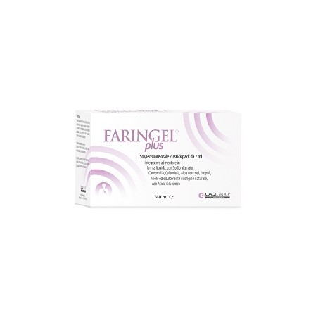 Ca. Di. Group Faringel Plus 20 Stick Pack 7 Ml