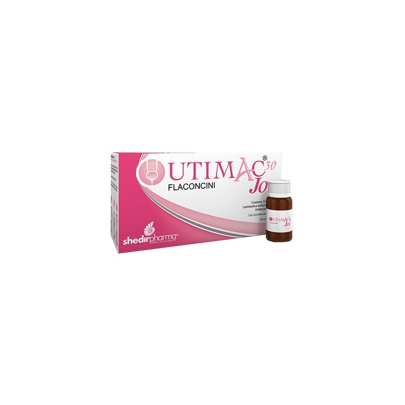 Utimac 30 Joy Integratore per le vie urinarie 10 flaconcini x 10 ml