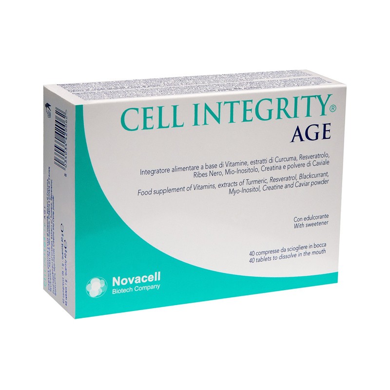 Novacell Biotech Company Cell Integrity Age 40 Compresse