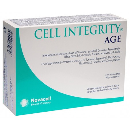 Novacell Biotech Company Cell Integrity Age 40 Compresse