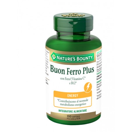 Nature's Bounty Buon Ferro Plus 100 Capsule