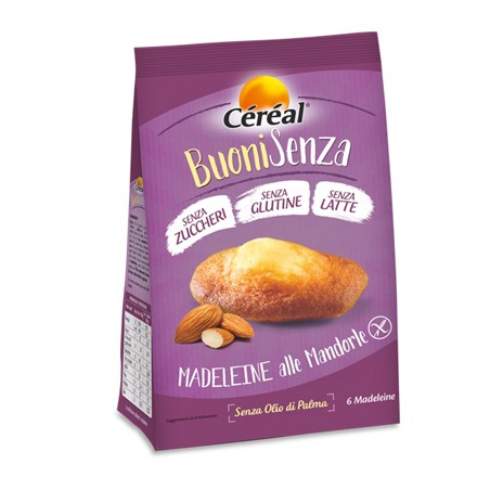 Nutrition & Sante' Italia Cereal Buonisenza Madeleine Alle Mandorle 180 G