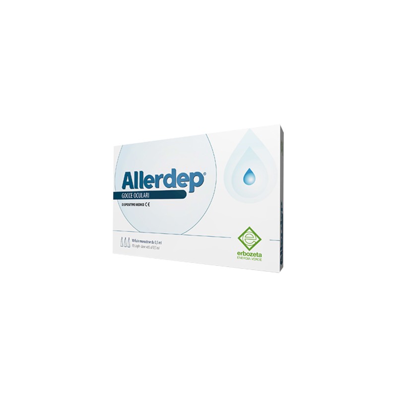 Erbozeta Allerdep Gocce Oculari 10 Fiale Monodose 0,5 Ml