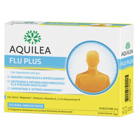 Uriach Italy Aquilea Flu Plus 10 Bustine